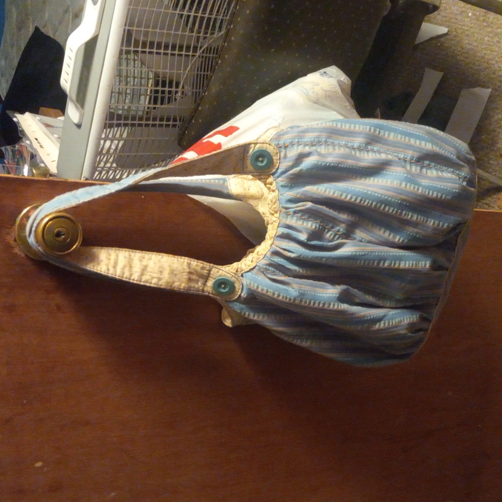 Aeropostale teen women button shoulder purse tote bag